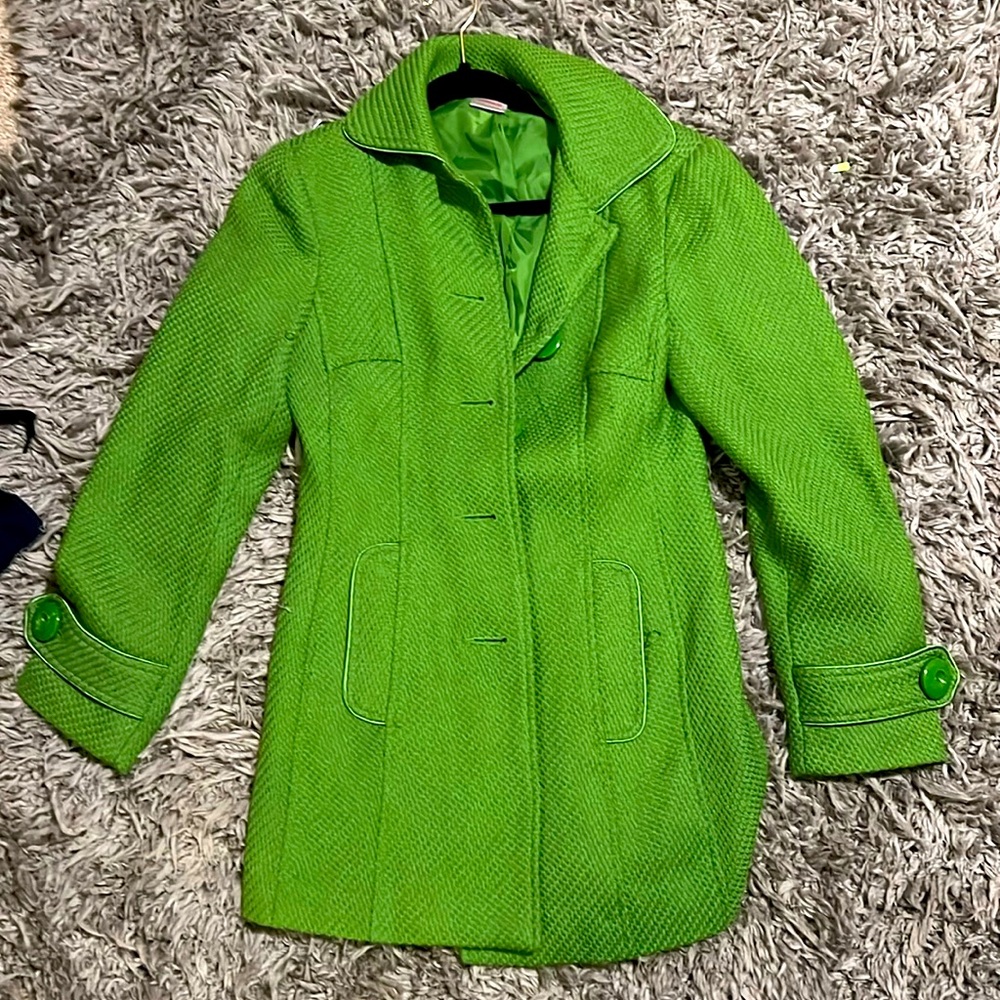 Green blazer